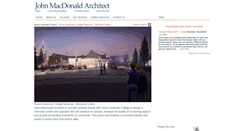 Desktop Screenshot of johnmacdonaldarchitect.ca